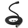 ABTIABGY Shower Hose 79 inches Extra Long Stainless Steel Matte Black Handheld Shower Head Hose with Brass G12 Universal Insert Nut Flexible and Durable Shower Hose Extension Replacement