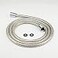 Purelux Shower Hose 80 Inches Universal Handheld Showerhead Hose Made of Stainless Steel Polished Chrome Finish
