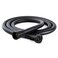 OFFO UltraFlex Shower Hose Premium RV PVC Handheld Shower Head Hose Flex Hoses Extension with Brass Insert and Nut for Bathing Pet Bathing 80 in Matte Black
