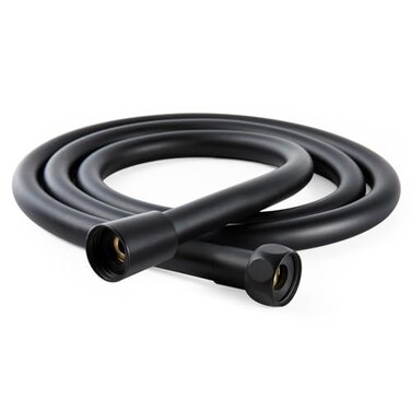 OFFO UltraFlex Shower Hose Premium RV PVC Handheld Shower Head Hose Flex Hoses Extension with Brass Insert and Nut for Bathing Pet Bathing 80 in Matte Black