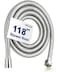 OIETON Shower Hose Extra Long 118 Inches Flexible Stainless Steel Handheld Replacement Shower Hose with Brass Insert and Nut