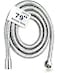 OIETON 79 Inch Shower Hose Flexible Stainless Steel Handheld Replacement Shower Hose with Brass Insert and Nut