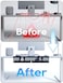 NODOCA No Drill Under Desk Cable Management Tray 14 Wire Management PunchFree Clamp on Metal Cable Tray Wire Organizer Under Desk Under Desk Basket for Office and Home Black2 Packs
