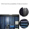 Lancher 2Pack 19 Inch 1U Cable Management Horizontal Cable Rack Mount Manager with mounting Screws for Service Rack Cabinet 24 Slot with Cover