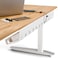 pamo PAMO Cable Management Under Desk for Easy mounting UnderTable I Set of 3 with 10X Cable Ties I Desk Organizer for OfficeHome Office Table Thoughtful Cable Tray Holder