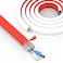 UOMTFAI Wall Cord Hider 196 Inch SelfAdhesive Wire Cover Raceway for Walls Flexible PVC Cable Concealer for Home and Office W059 H039in White