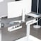 VIVO 2 Pack Under Desk 17 inch Cable Management Tray Cord Organizer Home Office Desk Accessories White DESKAC062CW