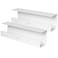 VIVO 2 Pack Under Desk 17 inch Cable Management Tray Cord Organizer Home Office Desk Accessories White DESKAC062CW