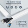 YCLYC Cable Cover 628in Paintable Cord Cover Kit Hide Cords for TV Cord Concealer Cable Channel 4xL157in W098in H05in