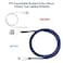 Aibole 25Ft38inch PET Expandable Braided Wire SleevingWire Loom Cable Sleeve for TVComputerHome TheaterAutomotiveHome IndustrialElectrical WiresChemicalProtect Cat from Chewing CordsBlackBlue