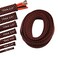 CBAZY 30ft PET Expandable Sleeving Wire Cable Sleeve 16 RedBlack
