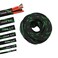 CBAZY 30ft PET Expandable Sleeving Wire Cable Sleeve 25 GreenBlack