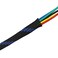CBAZY 30ft PET Expandable Sleeving Wire Cable Sleeve 25 Steel BlueBlack 30ft