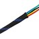 CBAZY 30ft PET Expandable Sleeving Wire Cable Sleeve 25 Steel BlueBlack 30ft