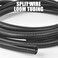 ALLWIN 38 Inch Wire Loom Split Tubing 25 ft Cord Protector Electric Wires Covers Automotive Wire Flexible Conduit