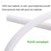Alex Tech 50ft 12 inch Split Wire Loom Tubing White