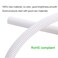 Alex Tech 50ft 12 inch Split Wire Loom Tubing White