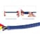 Corner Cabin BlackBlue PET Expandable Sleeving Cord Protector Wire Loom Tubing Cable Sleeve for USB Charger Cable Power Cord Audio Video Cable Can Protect Cat Dog from Chewing Cords