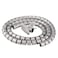 chengsi Chengsi Cable Organizer Coiled Tube Sleeve Cable Cable Management Sleeve Silver Length59inches Diameter11inches