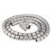 chengsi Chengsi Cable Organizer Coiled Tube Sleeve Cable Cable Management Sleeve Silver Length59inches Diameter11inches