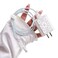 CameCosy Cute Flowers DIY Protectors Cable Protector for iPhone ChargerElegant White Camellia PatternData Cable USB Charger Data Line Earphone Wire Saver for iPhone X 13 12 11 Pro Max
