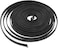 DGZZI Braided Wire Sleeve 164ft 12 Inch FlameRetardant Black Expandable Braided Cable Sleeving for Automotive Wire Audio Video and Other Home Device Cable