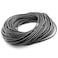 DGZZI Spiral Cable Wrap 6mm 15m Black Spiral Wrap Cable Binding Tidy Leads for TV PC Home Cinema CCTV Wires