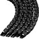 Flutesan Dog and Cat Cord Protector 246 ft 10 mm Spiral Cable Wire Wrap from Pets No Chew Cat Proofing Cords 5 PcsPack for TV Computer Ebike Electrical WireBlack