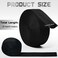 Hanaive 26 ft Nylon Hydraulic Hose Protector Sleeve Tig Torch Cable Cover Black Protective Cover Hose Sheath Hydraulic Wrap Cutting Wire Sheath Sleeve Management Wrap for Cord Tig1 Inch Id