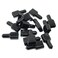 RLECS 15pcs 8x15x40mm PVC Flame Retardant Cover Rubber Sleeve Compatible with 2Position Anderson Powerpole Connectors Black