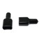 RLECS 15pcs 8x15x40mm PVC Flame Retardant Cover Rubber Sleeve Compatible with 2Position Anderson Powerpole Connectors Black