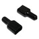 RLECS 15pcs 8x15x40mm PVC Flame Retardant Cover Rubber Sleeve Compatible with 2Position Anderson Powerpole Connectors Black