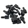 RLECS 15pcs 8x15x40mm PVC Flame Retardant Cover Rubber Sleeve Compatible with 2Position Anderson Powerpole Connectors Black