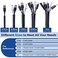 YCLYC Split Wire Loom 14 Inch 66FT Wire Protector Tubing for Cords Black Flexible Wire Conduit Cover Cord Protectors from Pets No Chew Electric Wire Cover
