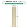 StangH Cable Management Sleeve Organizer 19 Inch Home and Office Zipup Cable Sleeve Wire Organizer Flexible Cord Concealer Wrap Electrical Cord Covers for TVComputerDesk 4 Pieces Beige