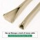 StangH Cable Management Sleeve Organizer 19 Inch Home and Office Zipup Cable Sleeve Wire Organizer Flexible Cord Concealer Wrap Electrical Cord Covers for TVComputerDesk 4 Pieces Beige