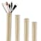 StangH Cable Management Sleeve Organizer 19 Inch Home and Office Zipup Cable Sleeve Wire Organizer Flexible Cord Concealer Wrap Electrical Cord Covers for TVComputerDesk 4 Pieces Beige