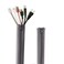 StangH Flexible Cable Management Sleeve with Zipper Extendable Cord Organizer System Wrap Wire Cable Cover Sleeve Holder Keep Home Office Clean Safe Protector for TV Grey 39 Inches 2 Pcs