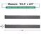 StangH Flexible Cable Management Sleeve with Zipper Extendable Cord Organizer System Wrap Wire Cable Cover Sleeve Holder Keep Home Office Clean Safe Protector for TV Grey 39 Inches 2 Pcs