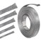 BuyUneed Tinned Copper Braid Metal Cable Shielding Sleeve Ground Straps Interference Wire Sheathing Flat Mesh 516 in Wide020 in Dia28ft