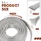 BuyUneed Tinned Copper Braid Metal Cable Shielding Sleeve Ground Straps Interference Wire Sheathing Flat Mesh 516 in Wide020 in Dia28ft
