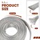 BuyUneed Tinned Copper Braid Metal Cable Shielding Sleeve Ground Straps Interference Wire Sheathing Flat Mesh 516 in Wide020 in Dia28ft