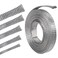 BuyUneed Tinned Copper Braid Metal Cable Shielding Sleeve Ground Straps Interference Wire Sheathing Flat Mesh 516 in Wide020 in Dia28ft