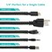 ZhiYo Cable Sleeve 20ft 14 inch Black