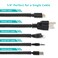 ZhiYo Cable Sleeve 20ft 14 inch Black