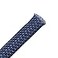 Alex Tech 100ft 1 inch PET Expandable Braided Sleeving BlackBlue Braided Cable Sleeve