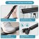 LZEOY 3FT PVC Cord Hider Black Floor Cord Protector with 07 x 04 Inch Extension Soft Wire Covers