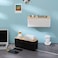 Changsuo Wall Mount Cable Management Box LargeCable Organizer Box for Extension Cord Power Stripe Surge Protector Wire Management Concealer Organizer Cover Hider for Desktop Large White
