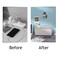 Changsuo Wall Mount Cable Management Box LargeCable Organizer Box for Extension Cord Power Stripe Surge Protector Wire Management Concealer Organizer Cover Hider for Desktop Large White