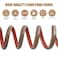 DBHXXMB-HH Floor Cord Cover Cavity 08x037 Self Adhesive Cord Hider 33FT Low Profile Cable Management Extension Strip Protector for Wires Prevent Cable Trips for Offices GymsWood Smoked Brown